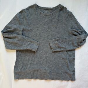 J.Crew Long Sleeve Shirt Gray Mens XL 100% Cotton